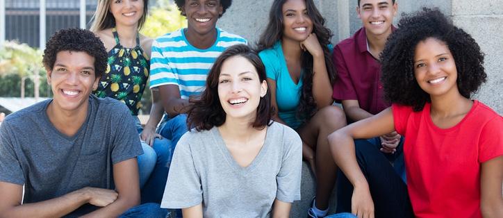 Etudiants en groupe