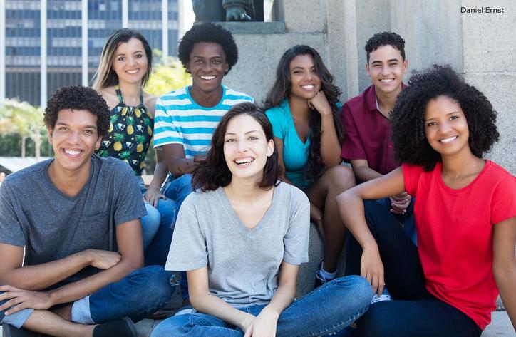 Etudiants en groupe